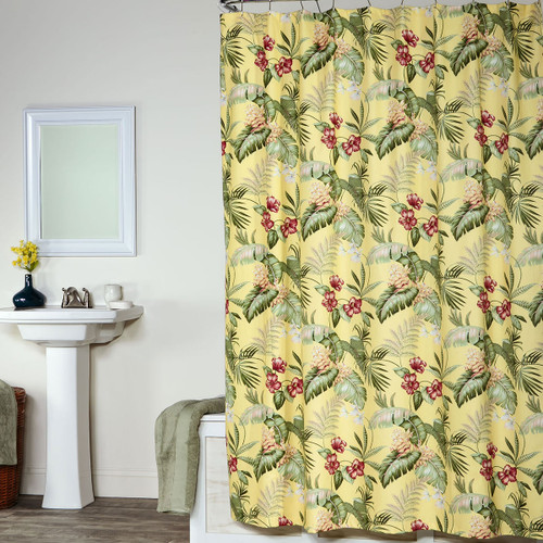 Sunny Island Shower Curtain