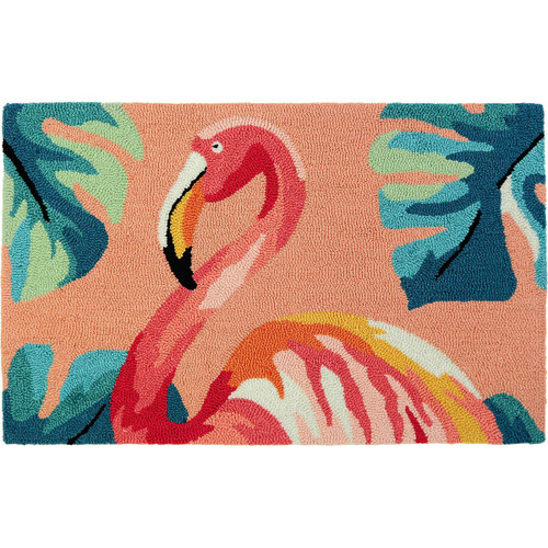 Flamingo Splash Rug