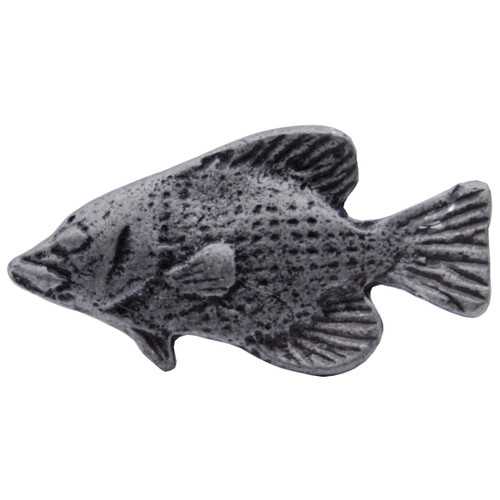 Engraved Fish Knobs - Set of 2 - Left Facing