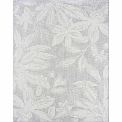 Fiji Flowers Gray Rug - 9 x 12 - OUT OF STOCK UNTIL 07/10/2024