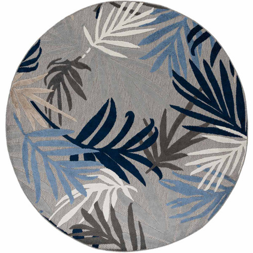 Bali Nights Indoor/Outdoor Rug - 5 Ft. Round