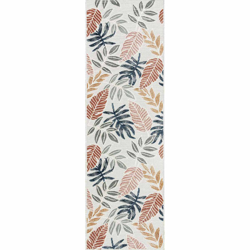 Caribbean Flowers Indoor/Outdoor Rug - 2 x 7 - OUT OF STOCK UNTIL 06/26/2024