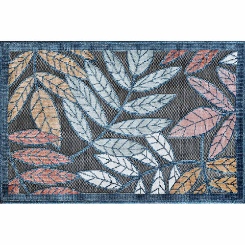 Bahama Fronds Indoor/Outdoor Rug - 2 x 3 - OUT OF STOCK UNTIL 07/11/2024