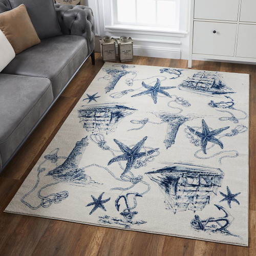 Boston Harbor Rug - 5 x 8 - OUT OF STOCK UNTIL 08/28/2024