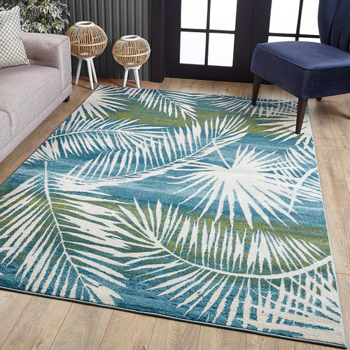 Havana Fronds Rug - 5 x 8 - OUT OF STOCK UNTIL 07/03/2024