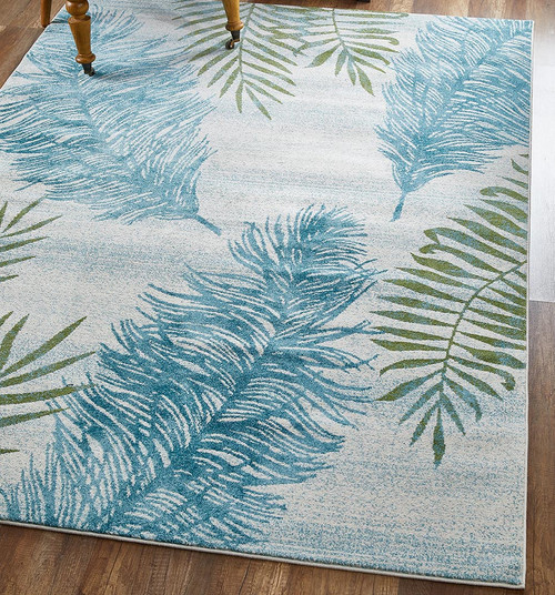 Trinidad Palms Rug - 8 x 11 - OUT OF STOCK UNTIL 05/03/2024