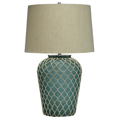 Stormy Seas Netted Table Lamp