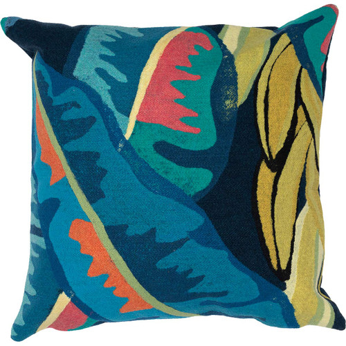 Banana Plant Square Accent Pillow