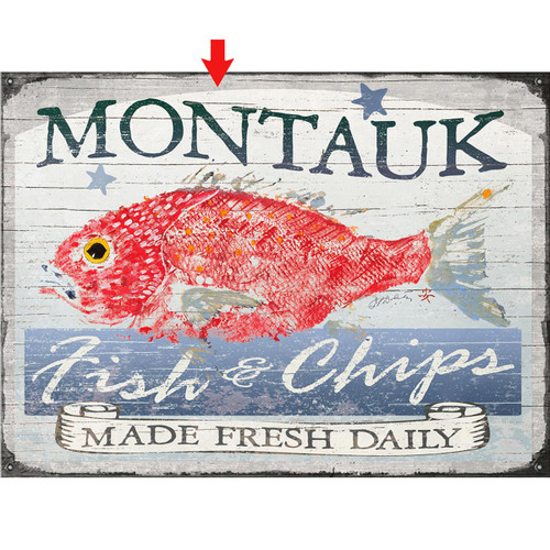 Red Snapper Personalized Signs