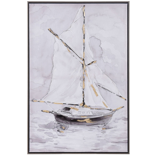 Raising Sail Framed Canvas