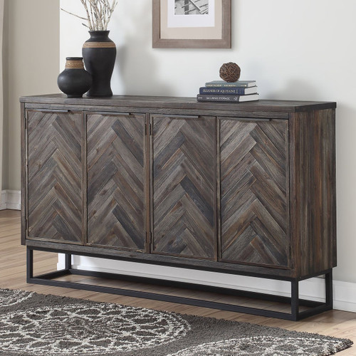 Jayne Herringbone Credenza