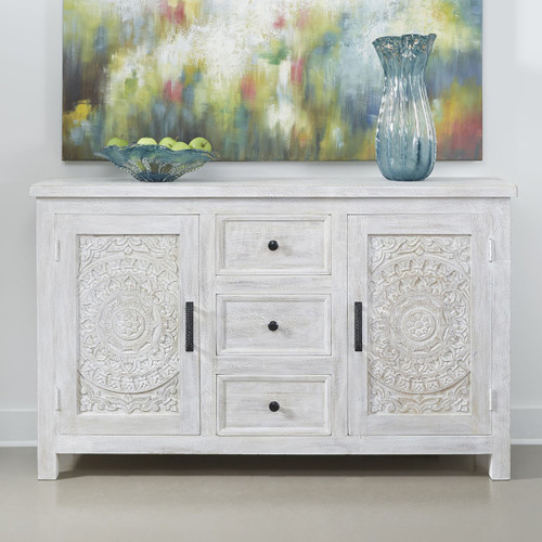 Grace White Wash Sideboard - OUT OF STOCK UNTIL 07/17/2024