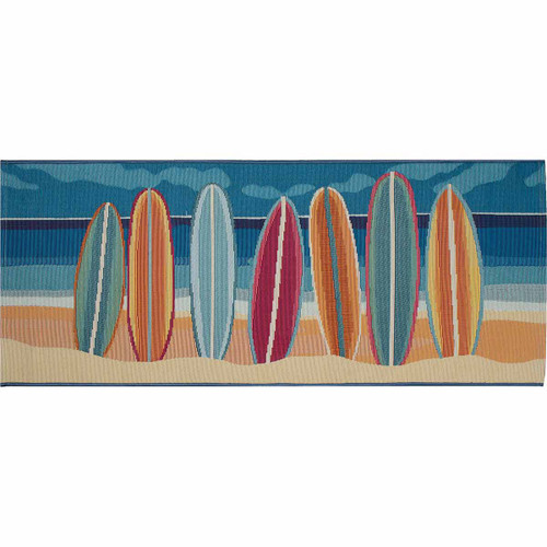 Hawaiian Surf Rug - 2 x 5 - OUT OF STOCK UNTIL 05/08/2024