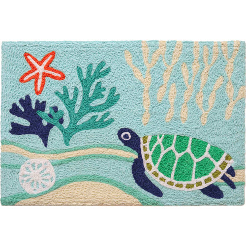 Turtle Abyss Indoor/Outdoor Accent Rug