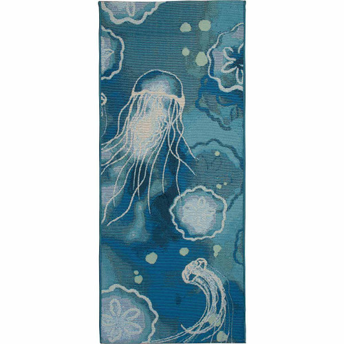 Jellyfish Swirl Rug - 2 x 5