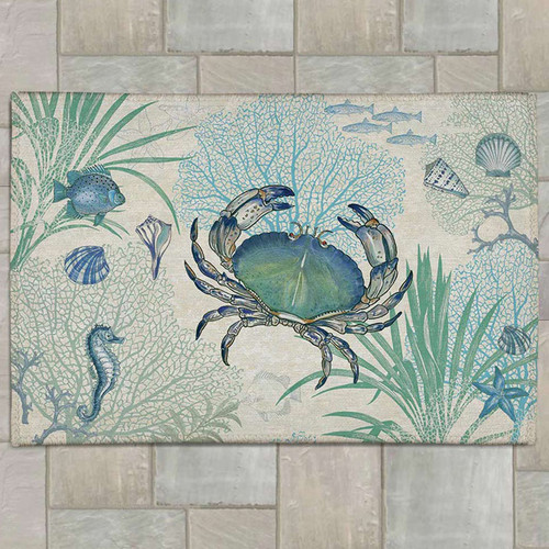 Blue Seas Outdoor Rug - 3 x 5