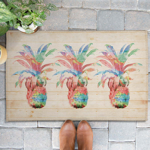 Festiva Pineapples Outdoor Rug - 2 x 3