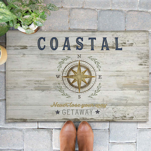 Coastal Getaway Outdoor Doormat