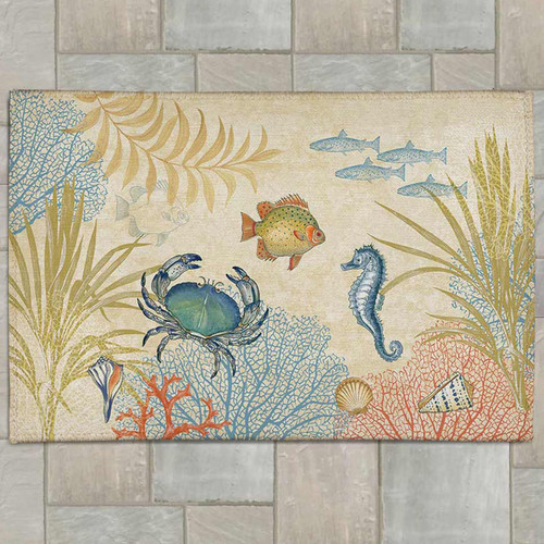 Coral Garden Outdoor Rug - 5 x 7