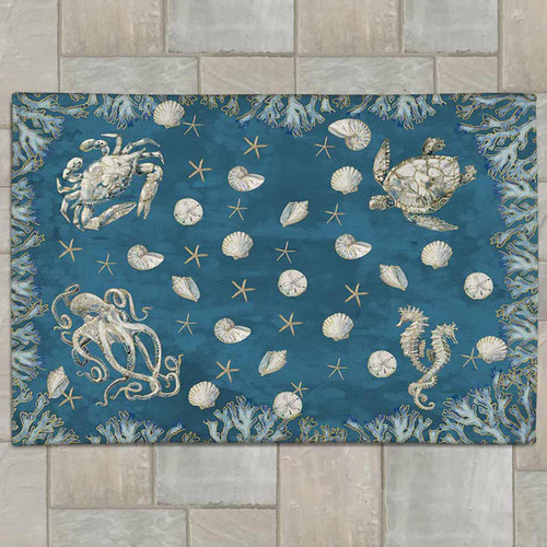 Shells & More Outdoor Rug - 5 x 7