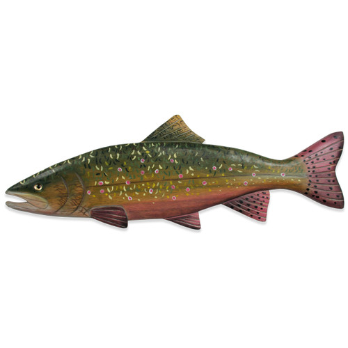 Colorful Trout Wood Wall Art