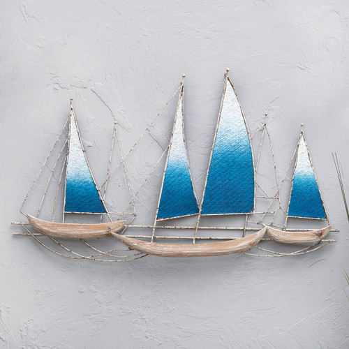 Blue Regatta Wall Art