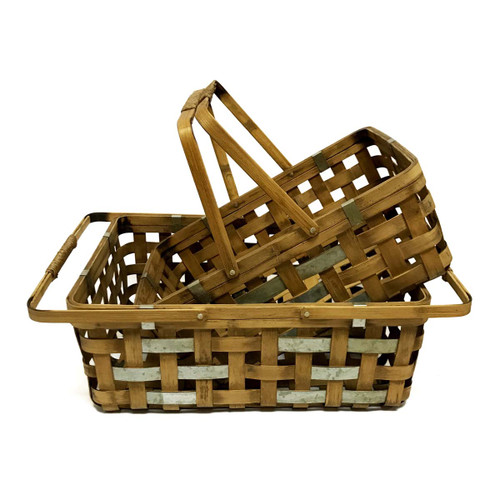 Bamboo Nesting Baskets - Set of 2