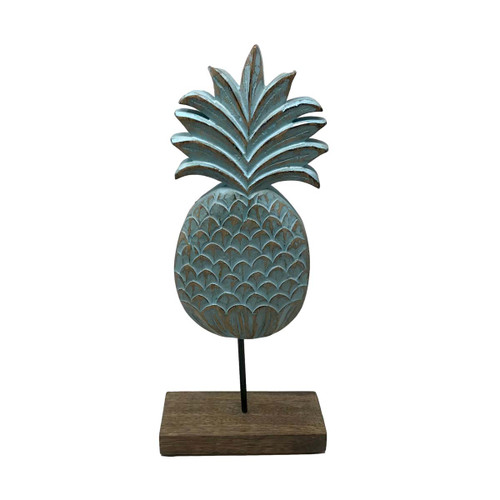 Carved Pineapple on Stand