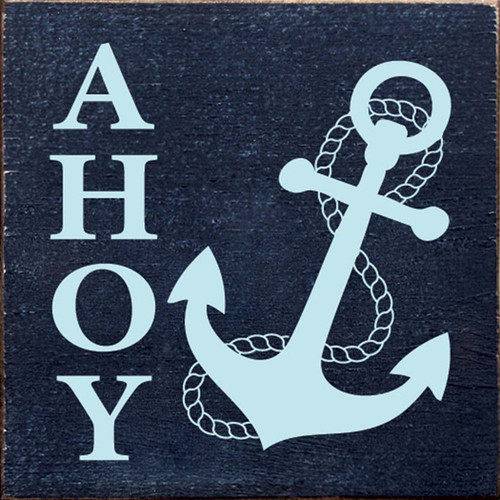 Anchors Ahoy Wall Art