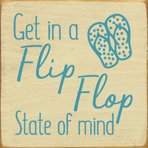 Flip Flop Mind Wall Art