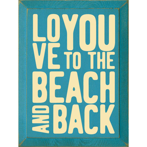 To The Beach And Back Wall Art