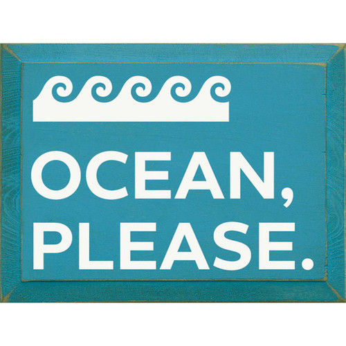 Ocean, Please. Wall Art