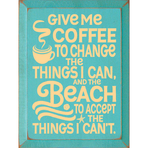 Beach Coffee Wall Art