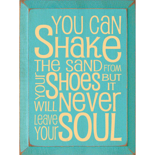 Seaside Remembrance Wooden Wall Art