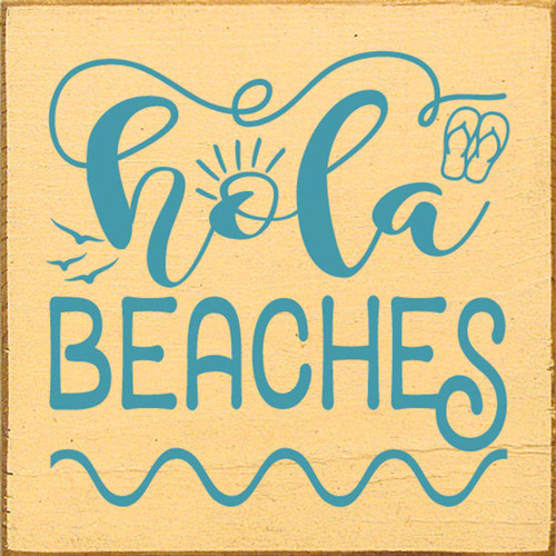 Hola Beaches Wall Art
