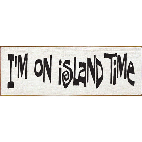 On Island Time Wall Art