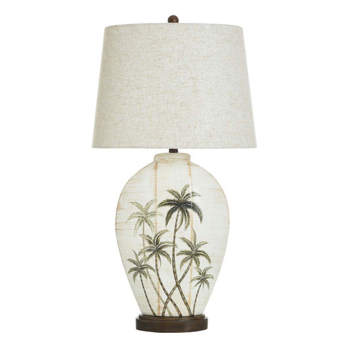 Coastal Palms Table Lamp