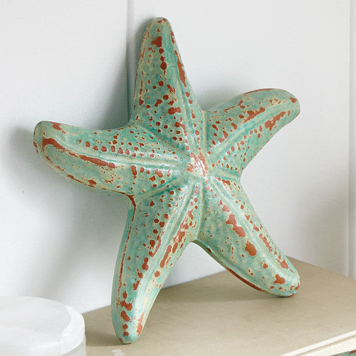 Clay Pottery Starfish Sculpture