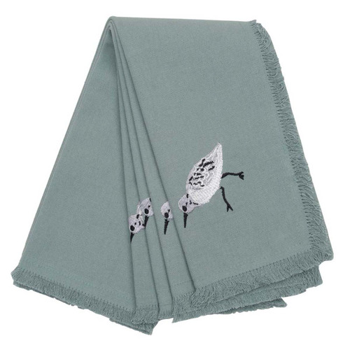 Seashore Bird Napkins - Set of 4