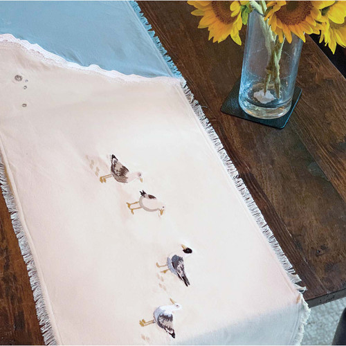 Seagull Soiree Table Runner