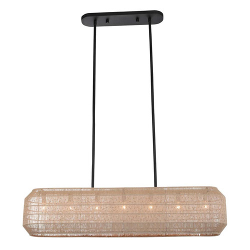 Jute Shore Island Pendant Light