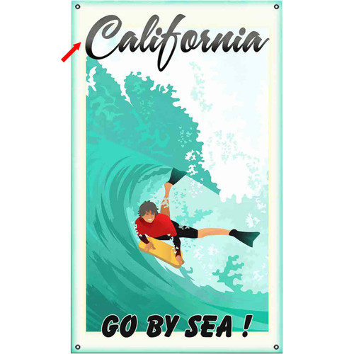 Go by Sea Personalized Wall Art