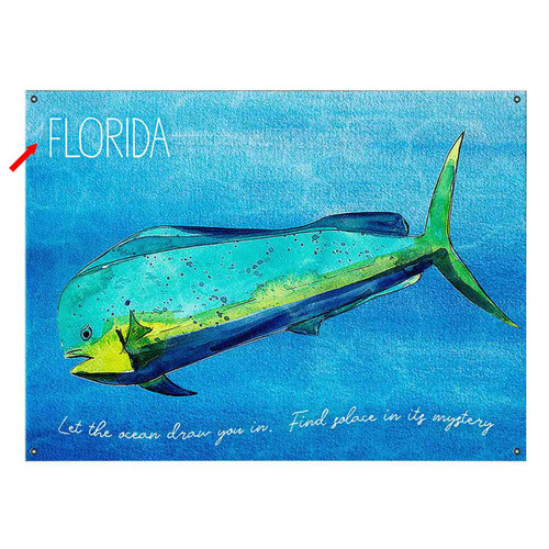 Mahi Mahi Personalized Wall Art