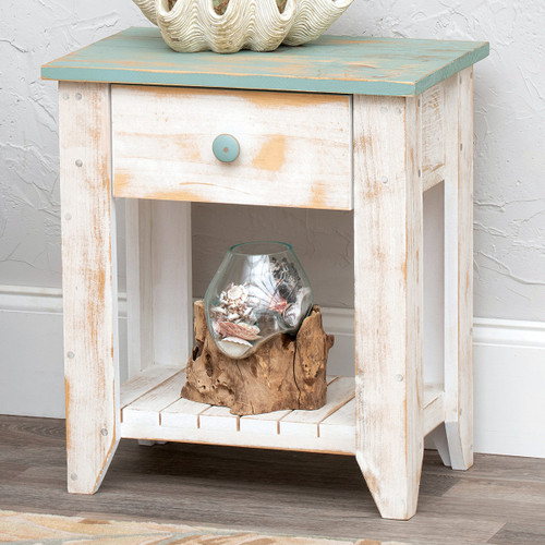 Boardwalk Coastal End Table