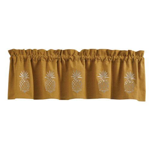 Pineapple Crest Valance