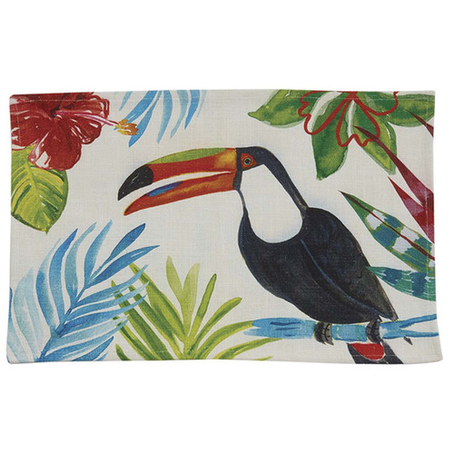 Jungle Oasis Toucan Placemats - Set of 4