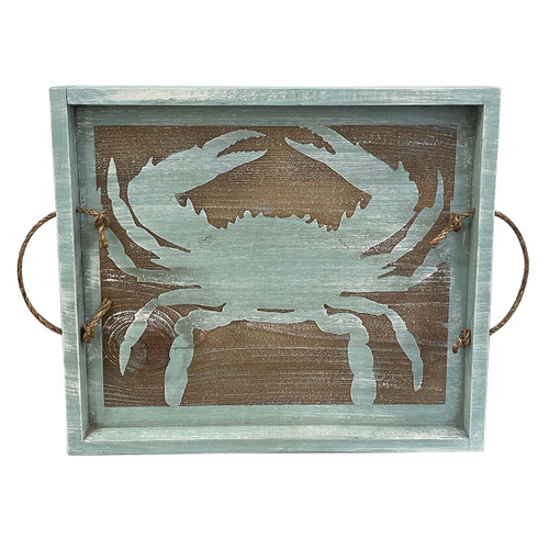 Wind Swept Crab Serving Tray