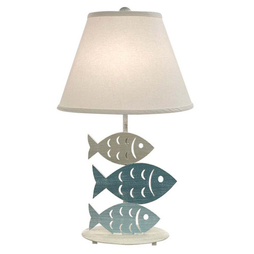 Oceanic Wave Fish Table Lamp