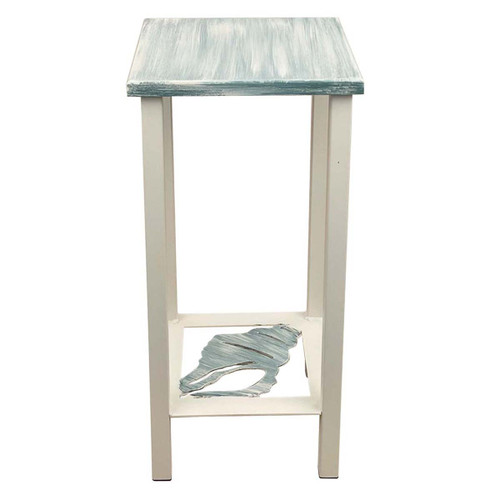 Conch Square Drink Table - Blue