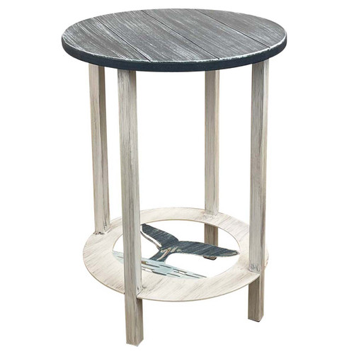 Whale Watcher Round End Table